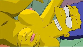 Hentai Simpsons incesto com duas priminhas jovens e safadas no quarto secreto