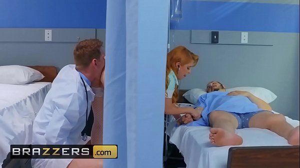 video desexo – Enfermeira e médico transam com fogo na cama neste vídeo de sexo selvagem